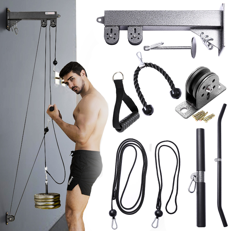 Home Gym Diy Pulley System - New Fitness DIY Pulley Cable Machine