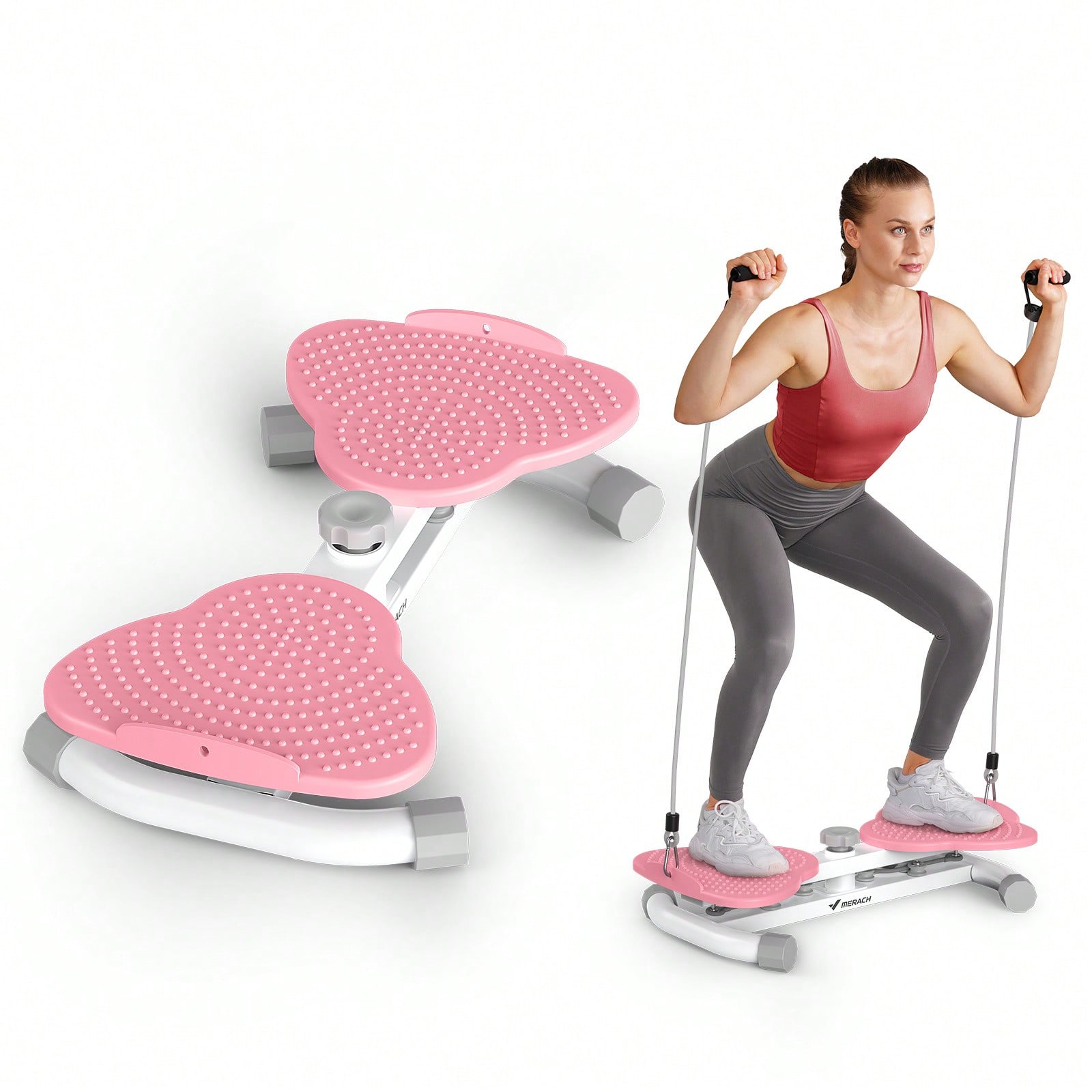 Home Gym Equipments - MERACH Waist Ab Machine, 300 Lbs