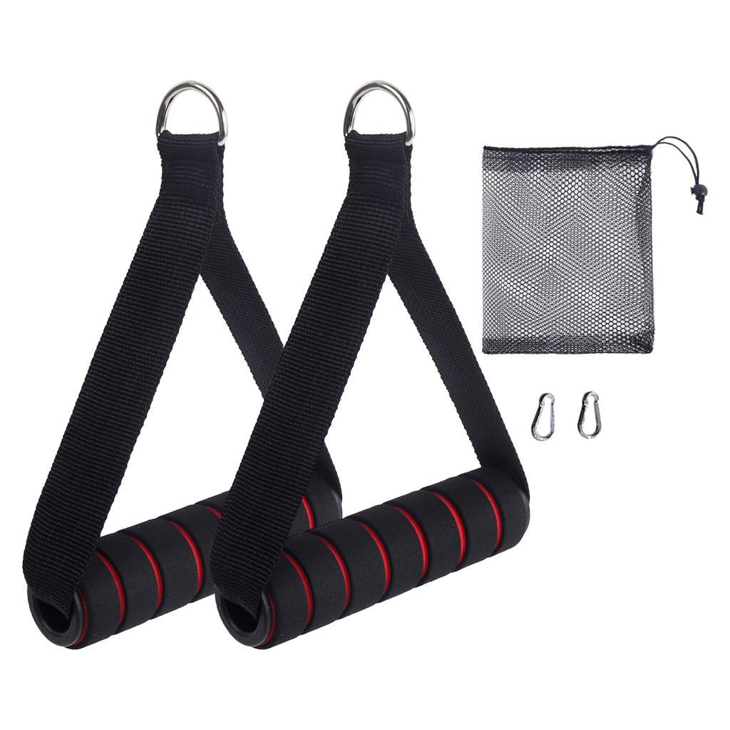Home Gym Gear - 2x Exercise Handles Working Out Handles