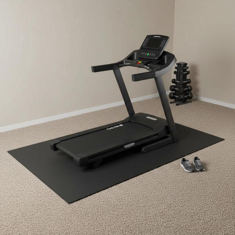 Home Gym Fitness - Running Machine Pad 36