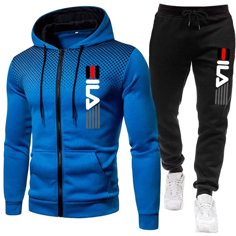 Home Gym Fitness - 2026 Autumn Winter Men's Sportswear Set