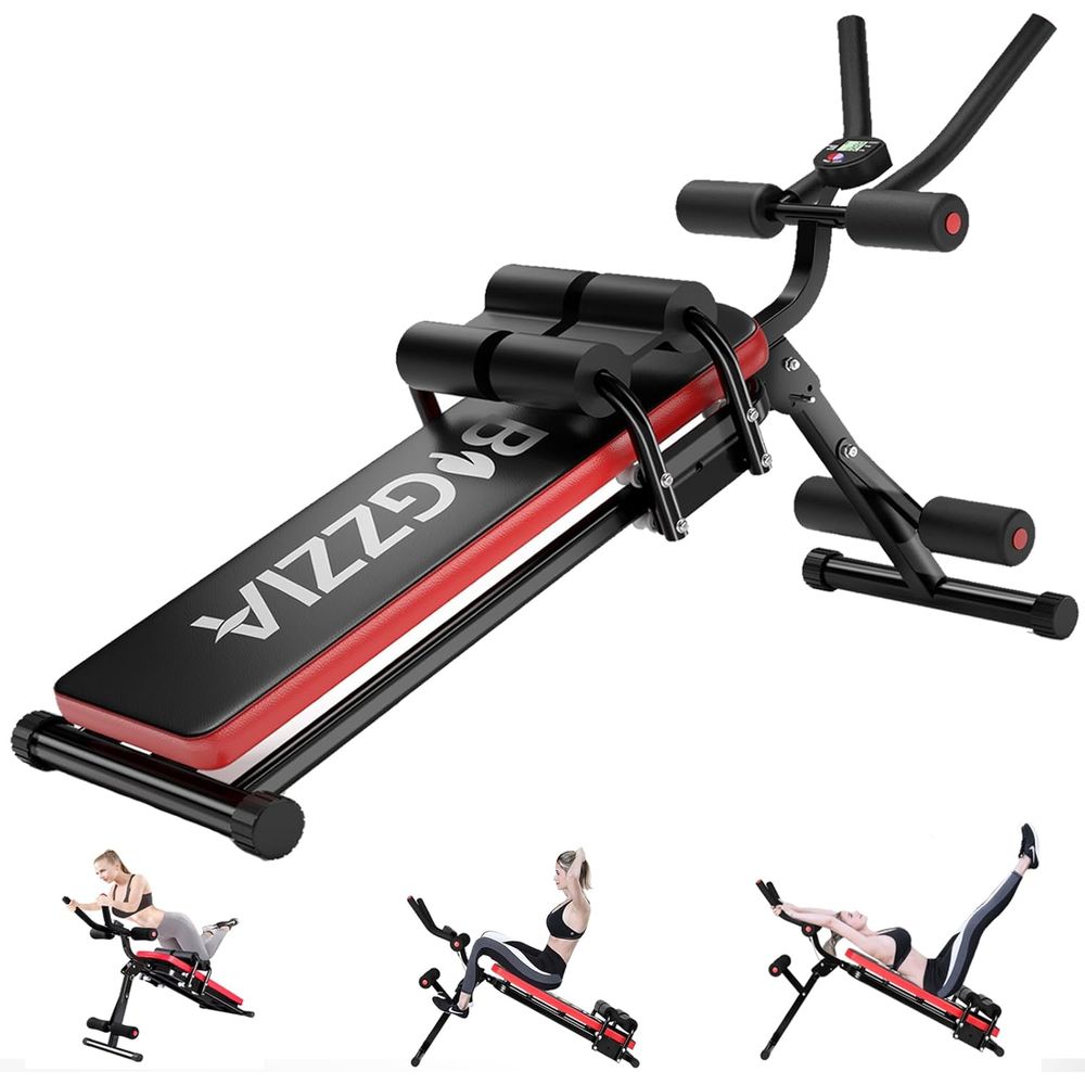 Leg Home Gym Workout - 330lbs 5 In 1 Adjustable Ab