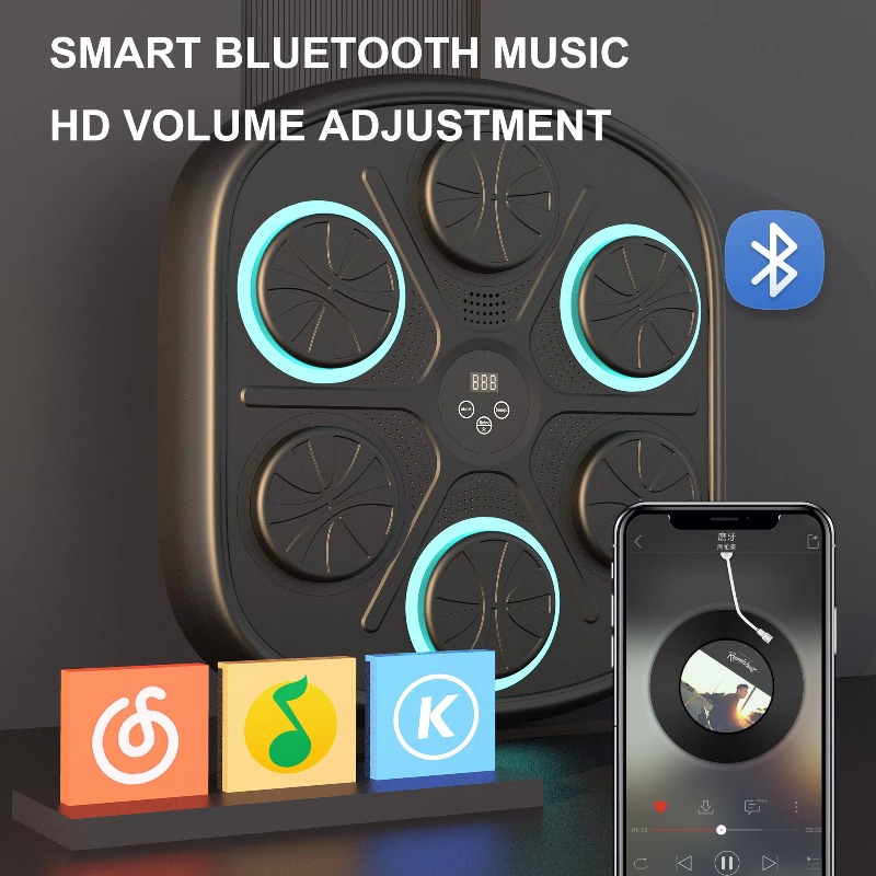 Home Gym Fitness - Multifunctional Smart Music Boxing Machine For