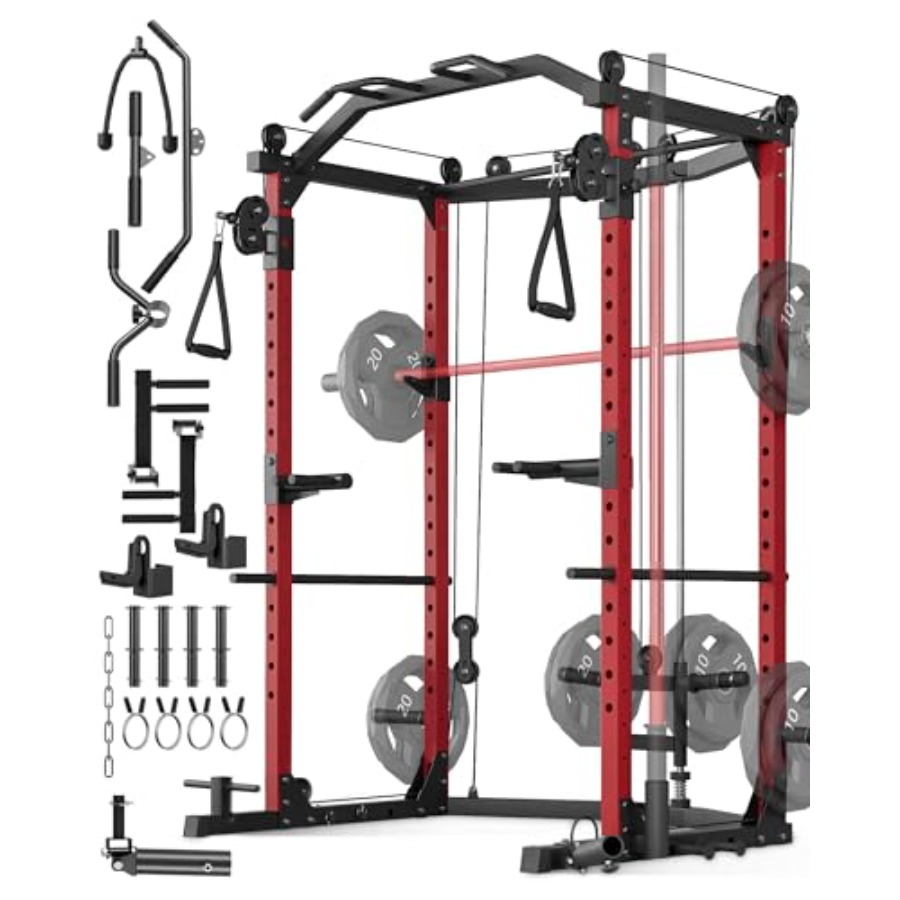 Home Gym Fitness - Power Cage Multi-Functional Power Racks for