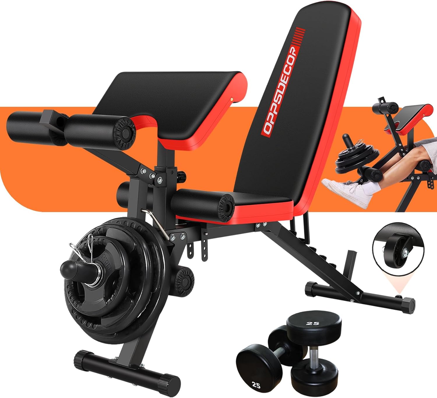 Leg Home Gym Workout - Home Gym Workout Bench - Metal