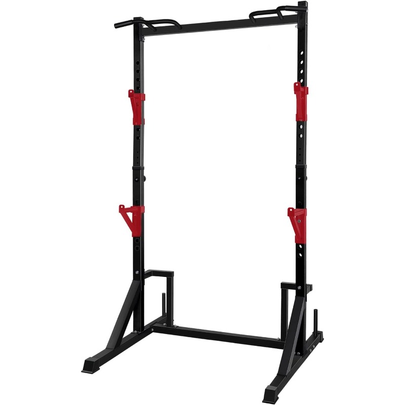 Home Gym Equipments - CANPA Multifunction Power Rack with Pull
