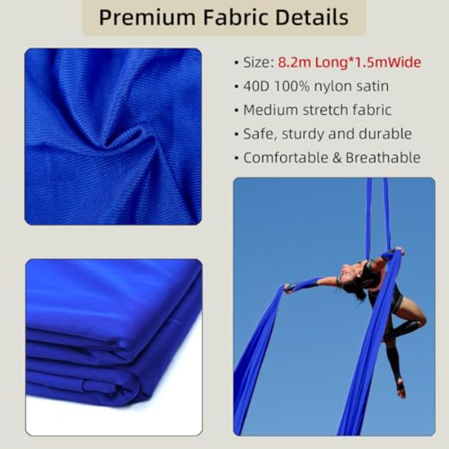 Aerial Silks Fabric 9 Yards 8. - Yoga Trapeze Swing 리뷰 및 가격