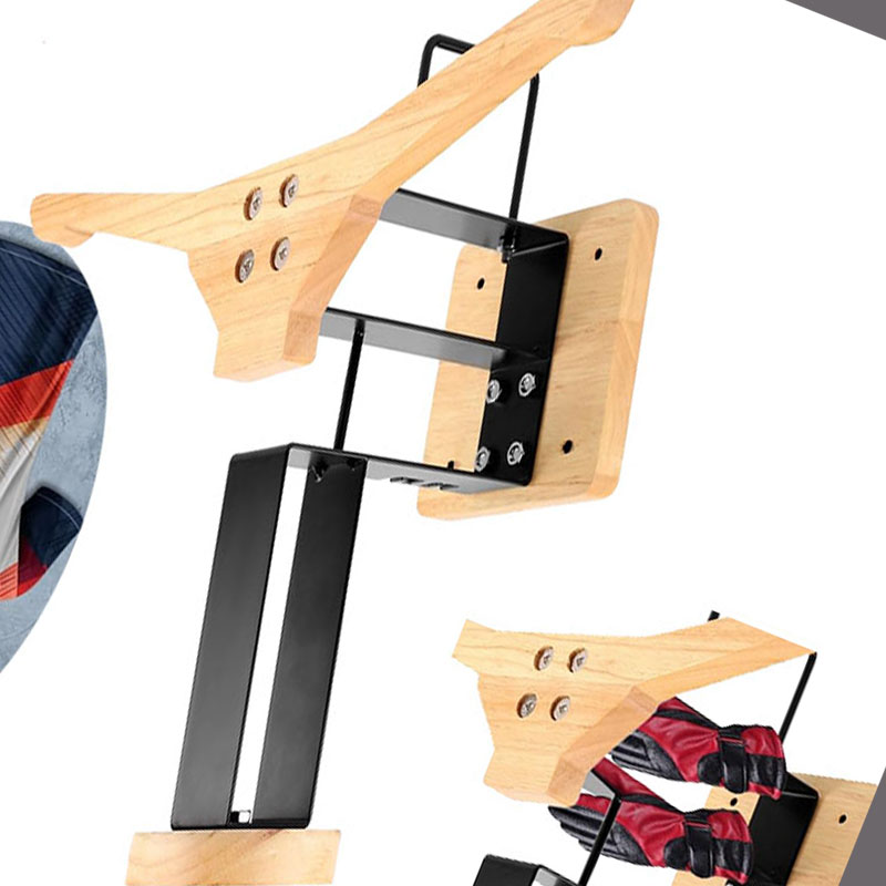 Wood Motorcycle Helmet Holder  - Home Gym Furniture 리뷰 및 가격