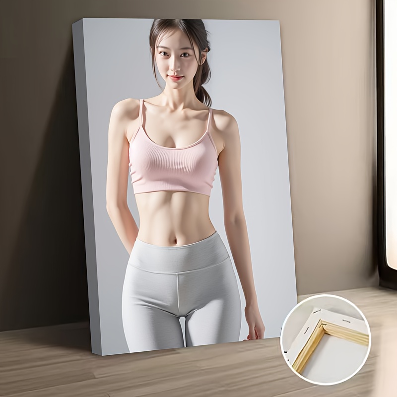 Metal Poster Female Figure Art - Home Gym Minimalist 리뷰 및 가격