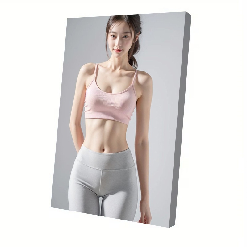 Metal Poster Female Figure Art - Home Gym Minimalist 리뷰 및 가격