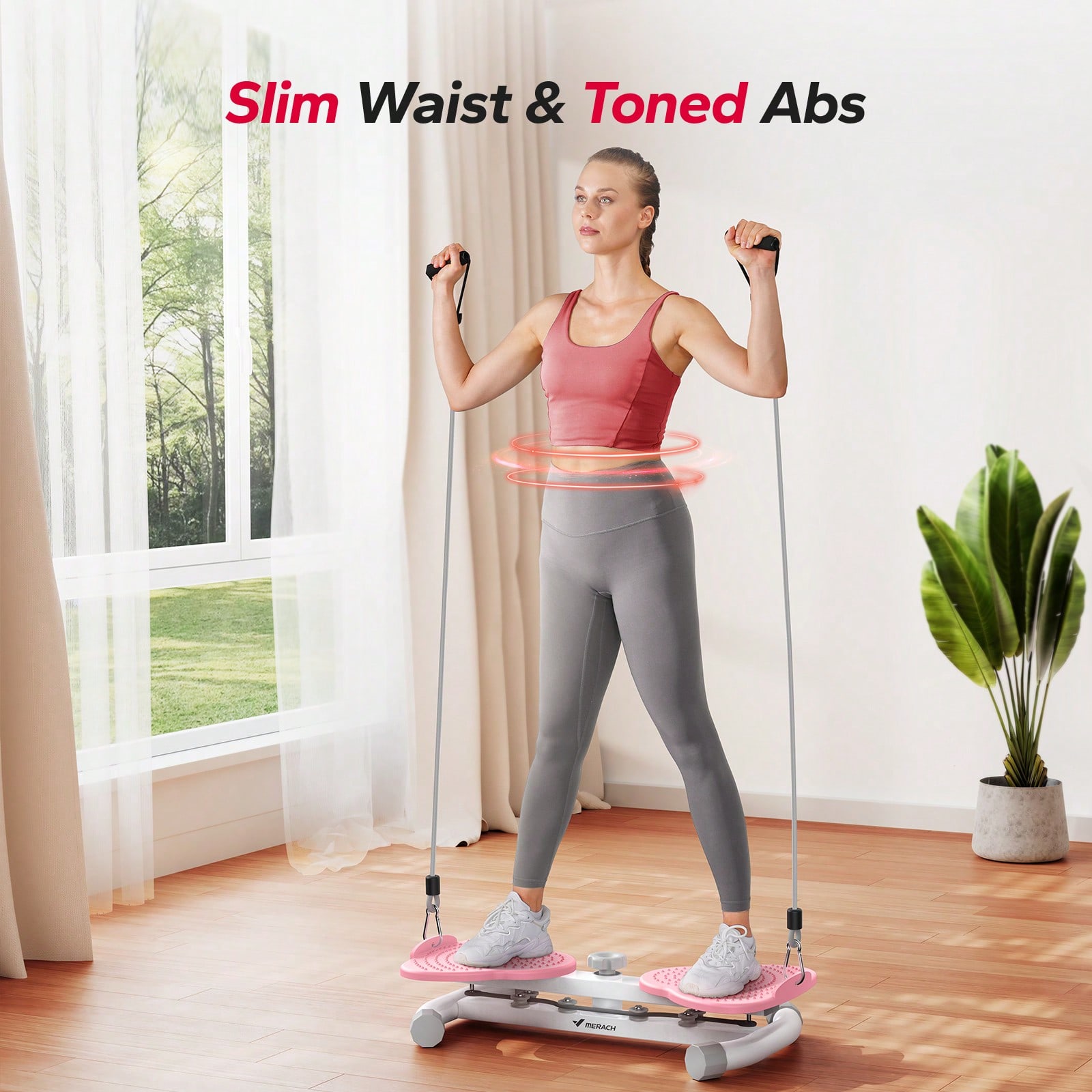 MERACH Waist Ab Machine, 300 L - Home Gym Equipments 리뷰 및 가격