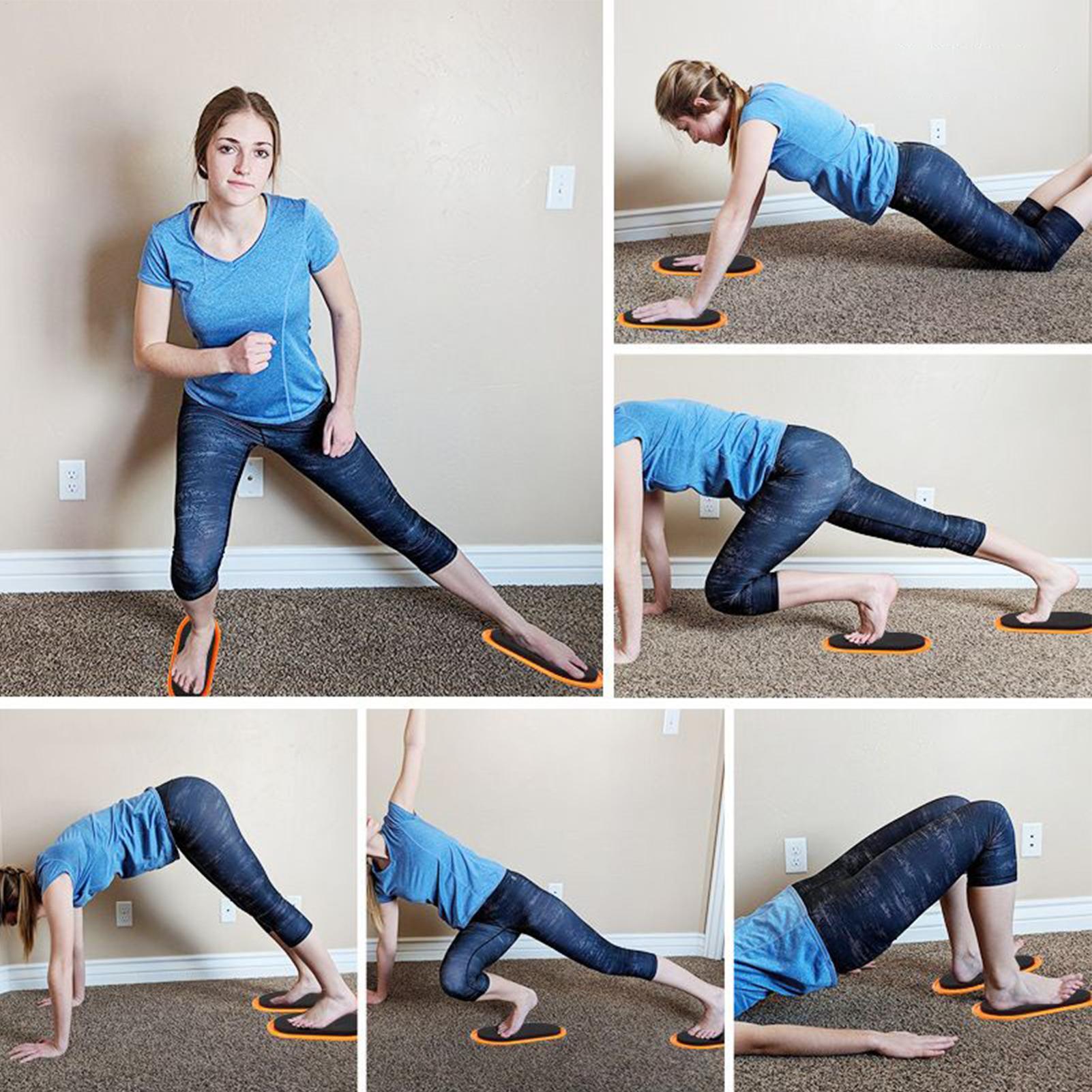 Workout Sliders Disc Oval Shap - Home Gym Fitness 리뷰 및 가격