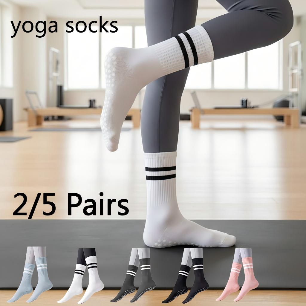 Women Non Slip Yoga Socks, Gri - Home Gym Pilates 리뷰 및 가격