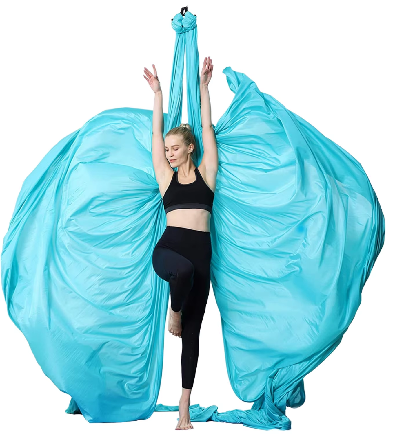 Premium Nylon Aerial Yoga Hamm - Yoga Trapeze Swing 리뷰 및 가격