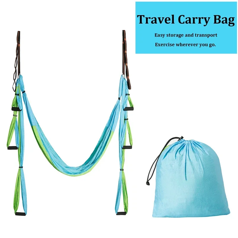 6 Handles Aerial Yoga Hammock  - Yoga Trapeze Swing 리뷰 및 가격