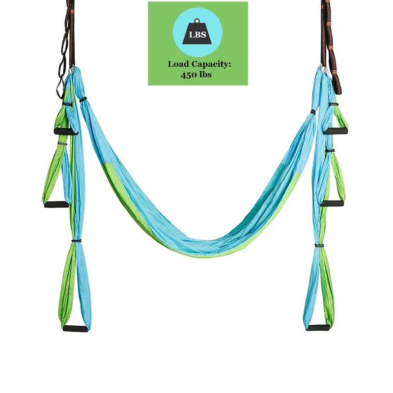 6 Handles Aerial Yoga Hammock  - Yoga Trapeze Swing 리뷰 및 가격