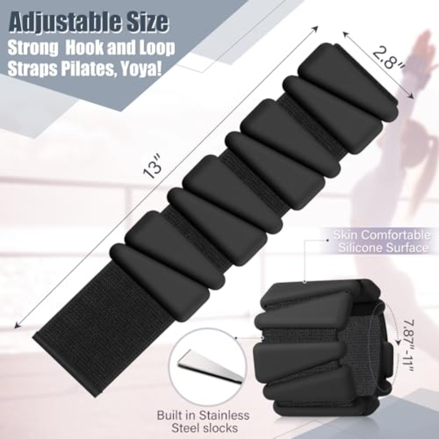 Adjustable Silicone Wrist Ankl - Home Gym Set 리뷰 및 가격