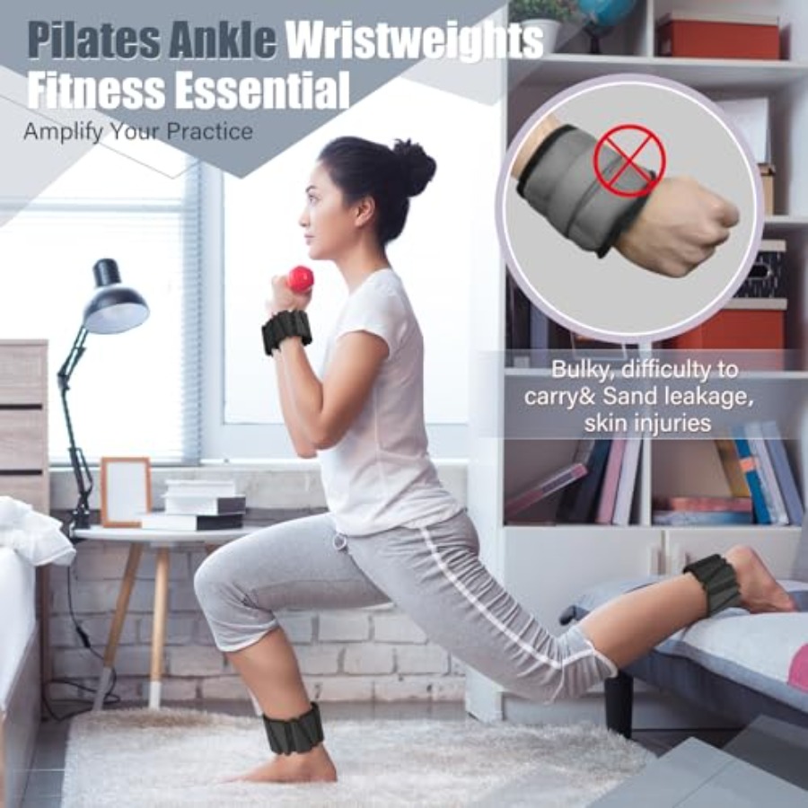 Adjustable Silicone Wrist Ankl - Home Gym Set 리뷰 및 가격