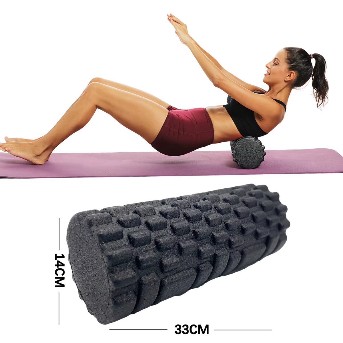 30/33cm Fitness Foam Roller Yo - Home Gym Pilates 리뷰 및 가격
