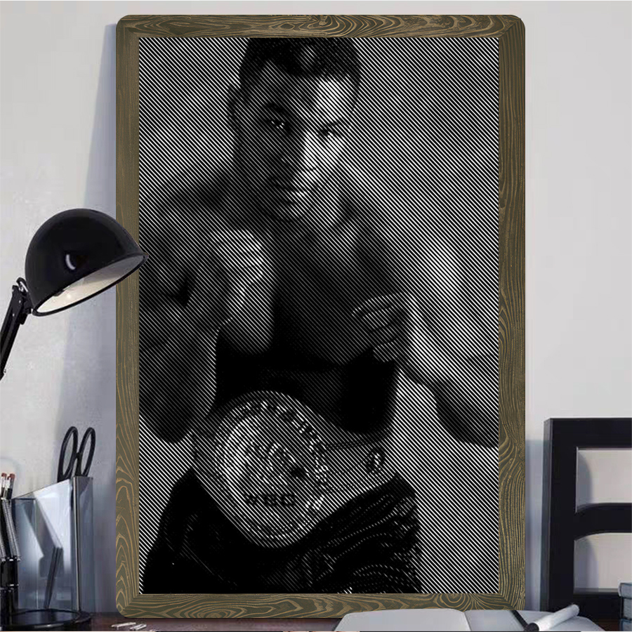 Creative Boxer Metal Tin Sign  - Home Gym Minimalist 리뷰 및 가격