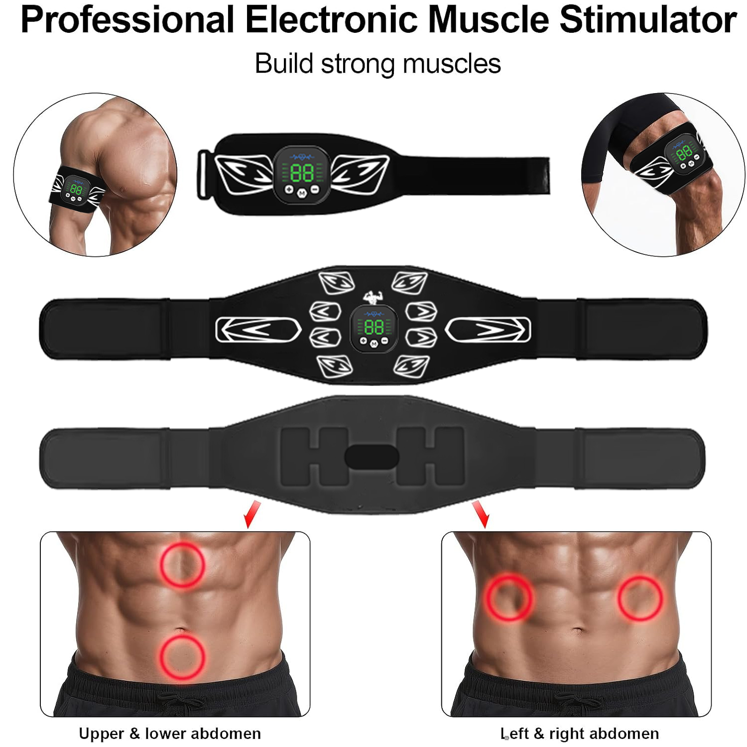 EMS Muscle Stimulator Abdomina - Leg Home Gym Workout 리뷰 및 가격