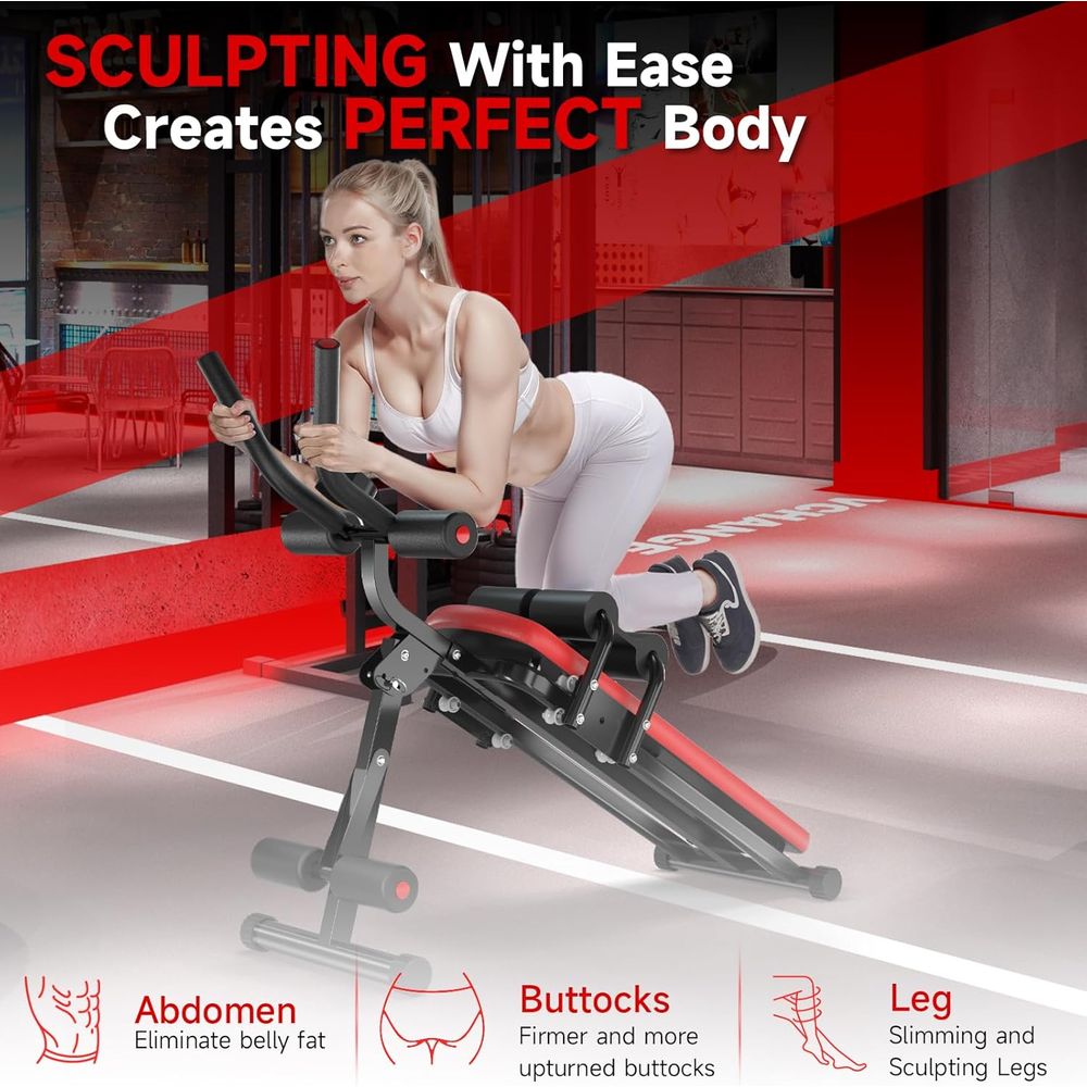 330lbs 5 In 1 Adjustable Ab Wo - Leg Home Gym Workout 리뷰 및 가격