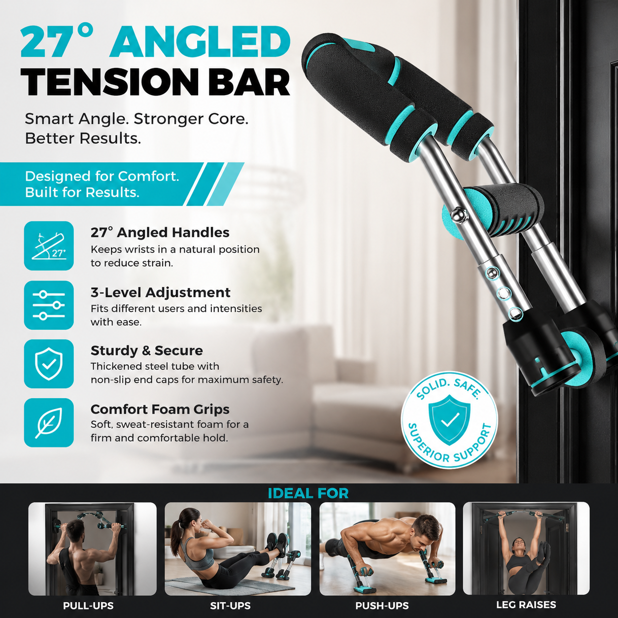 5 Levels Adjustable Twister Ar - Home Gym Gear 리뷰 및 가격