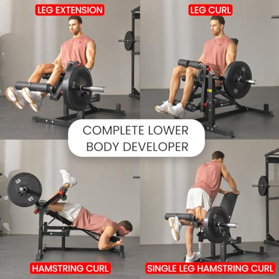 Adjustable Weight Bench with L - Leg Home Gym Workout 리뷰 및 가격