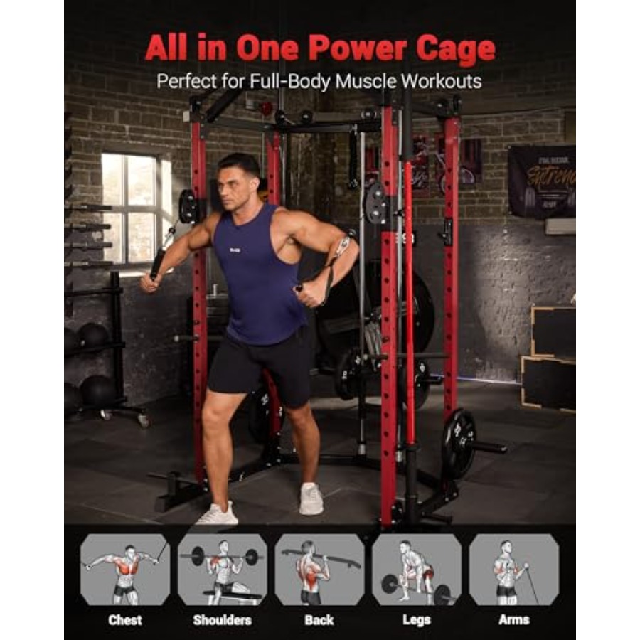 Power Cage Multi-Functional Po - Home Gym Fitness 리뷰 및 가격