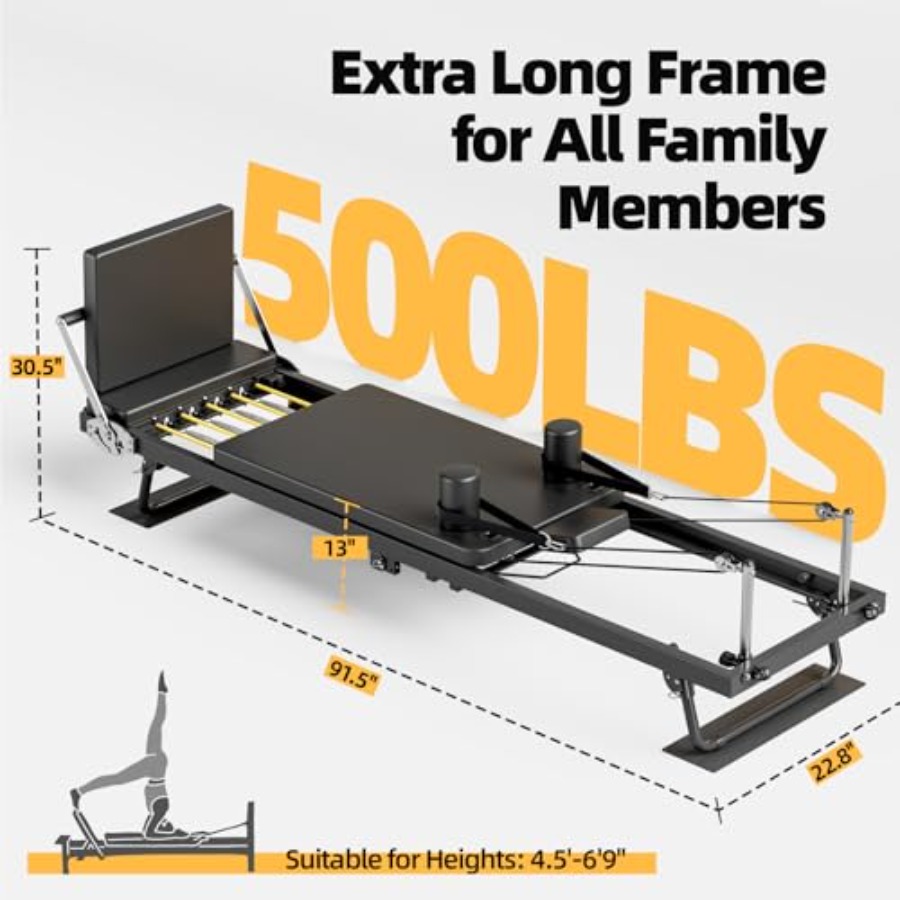Foldable Pilates Reformer Mach - Home Gym Pilates 리뷰 및 가격