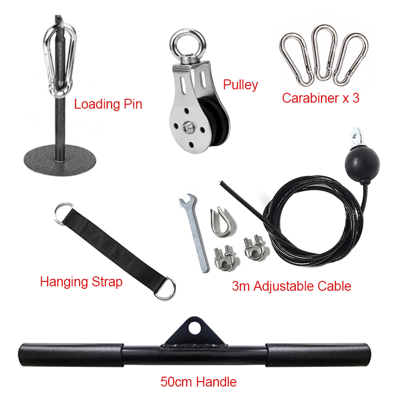 DIY Gym Fitness Pulley Cable M - Home Gym Diy Pulley System 리뷰 및 가격