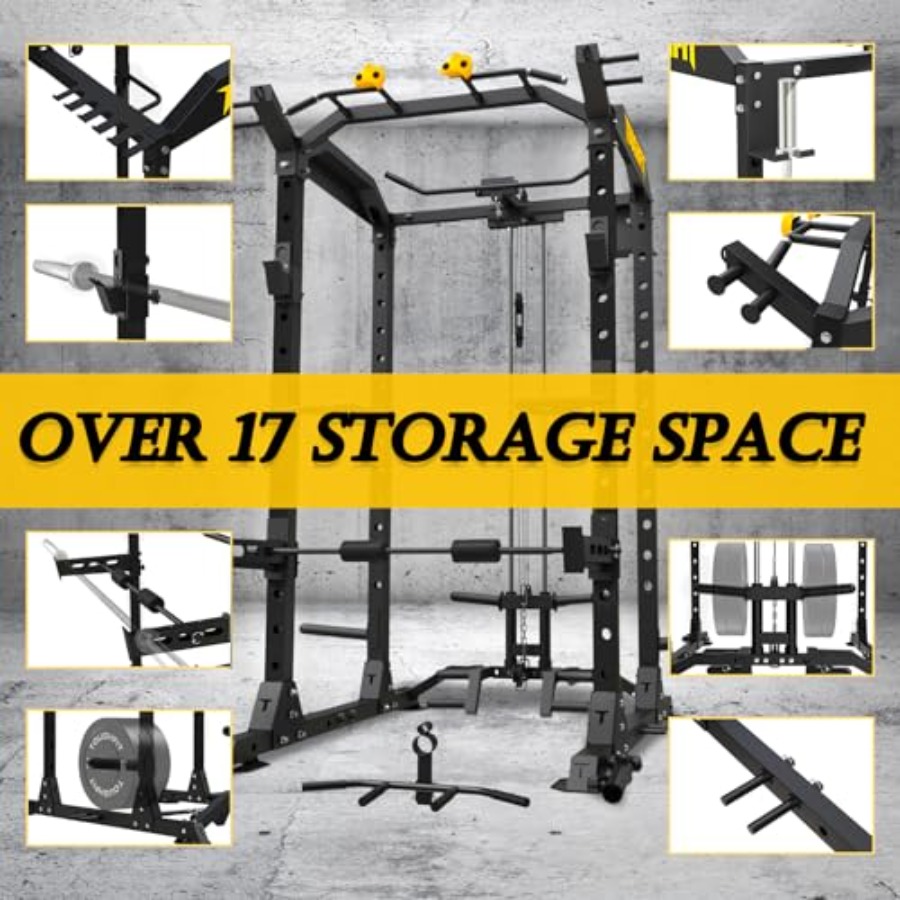 2024 Upgraded T2 Power Cage Mu - Home Gym Set 리뷰 및 가격