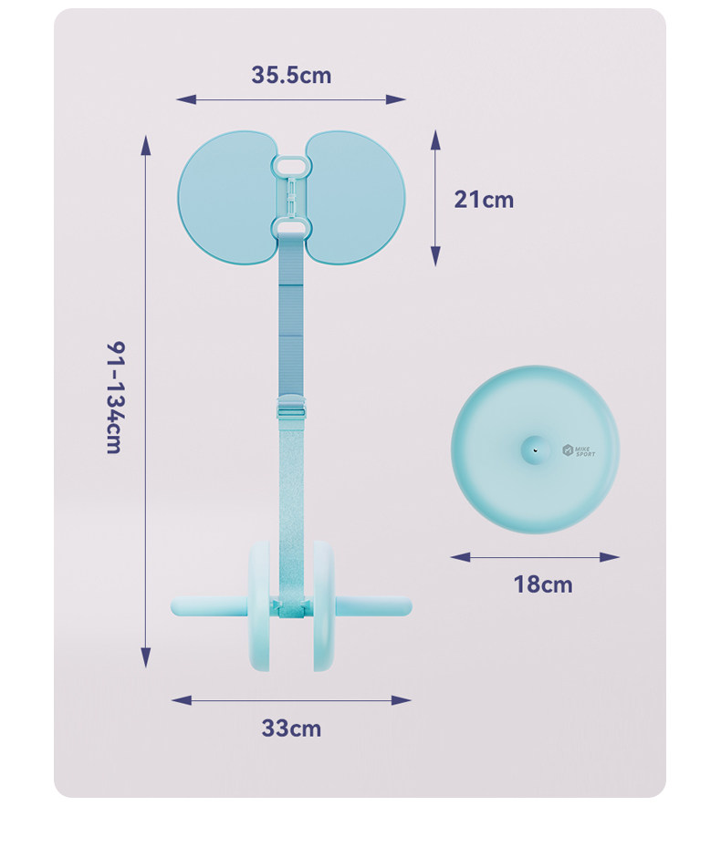 Elbow Support Abdominal Wheel  - Home Gym Second 리뷰 및 가격
