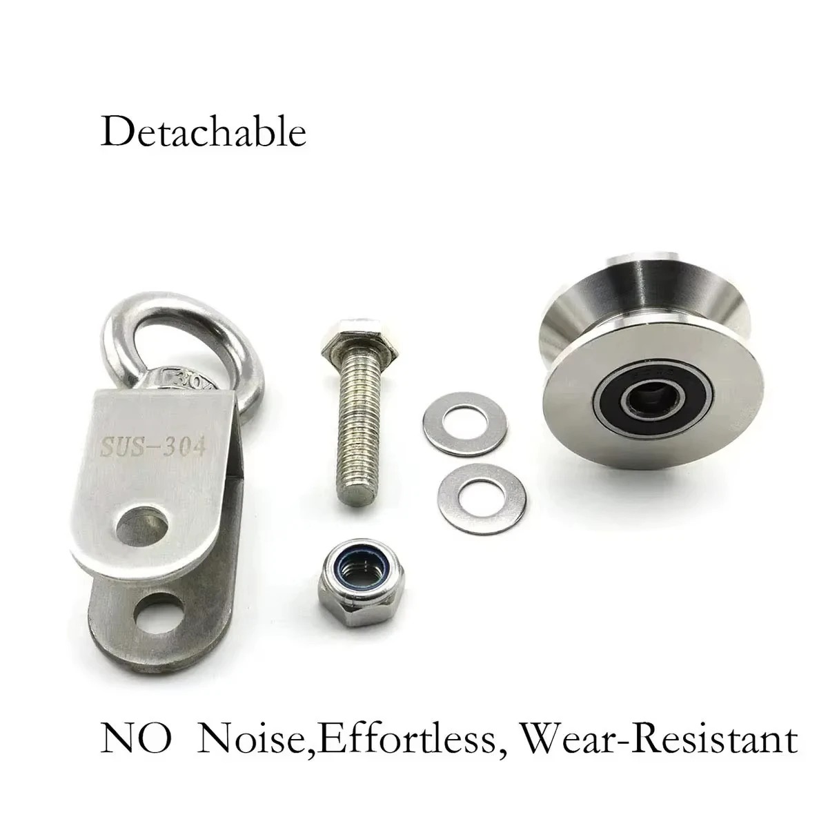 U Type Swivel Pulley 304 Stain - Home Gym Diy Pulley System 리뷰 및 가격