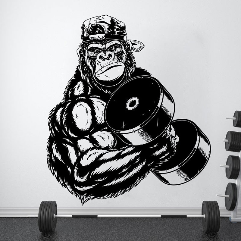 Gorilla Bodybuilder Gym Fitnes - Home Gym Interior Design 리뷰 및 가격