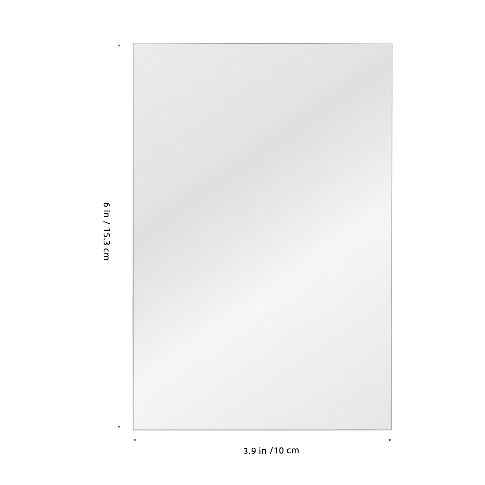 10Pcs Frameless Acrylic Mirror - Home Gym Minimalist 리뷰 및 가격