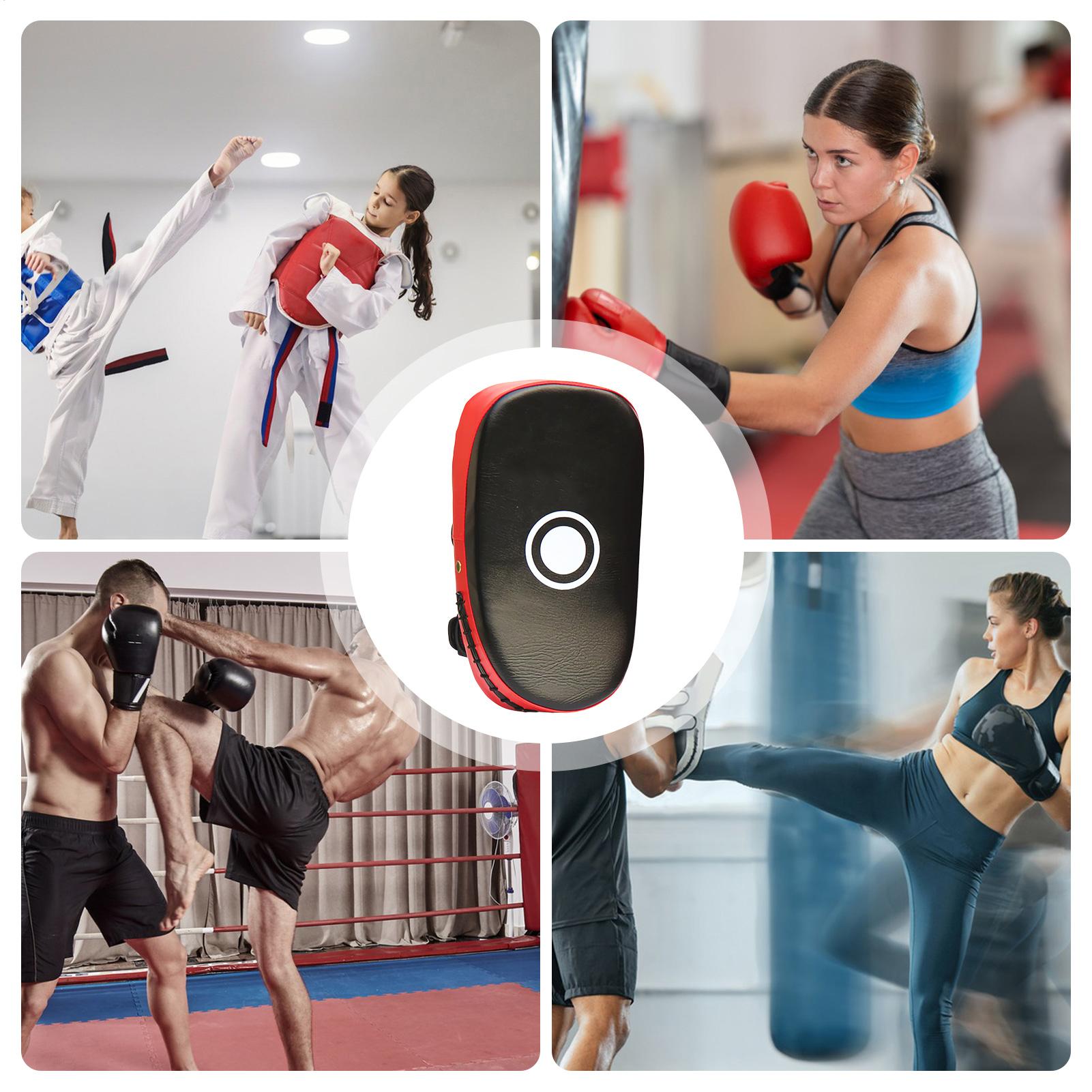 Boxing Pads PU Leather Curved  - Home Gym Equipments 리뷰 및 가격
