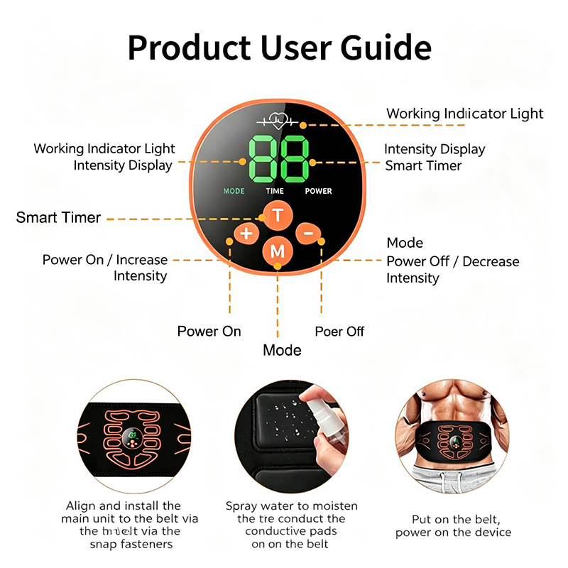 Abdominal Toning Belt Smart Ab - Home Gym Gear 리뷰 및 가격