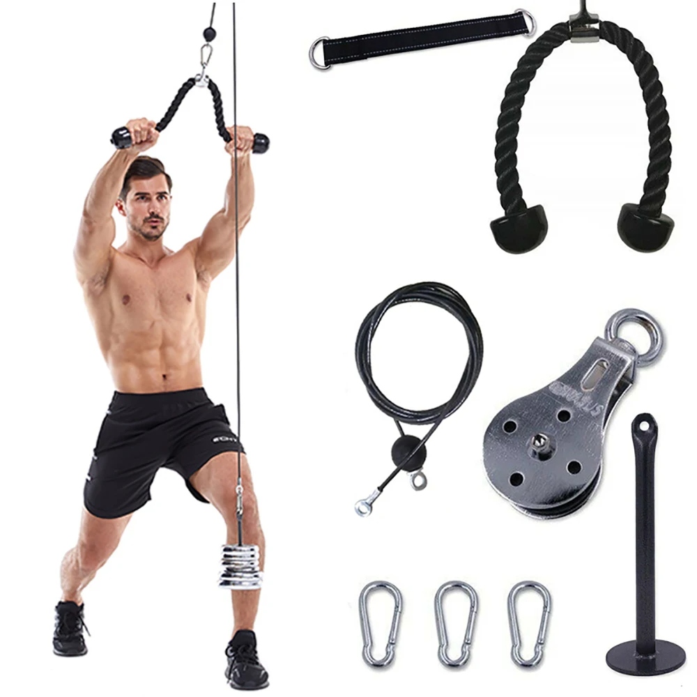 Silent Gym Cable Pulley System - Home Gym Diy Pulley System 리뷰 및 가격