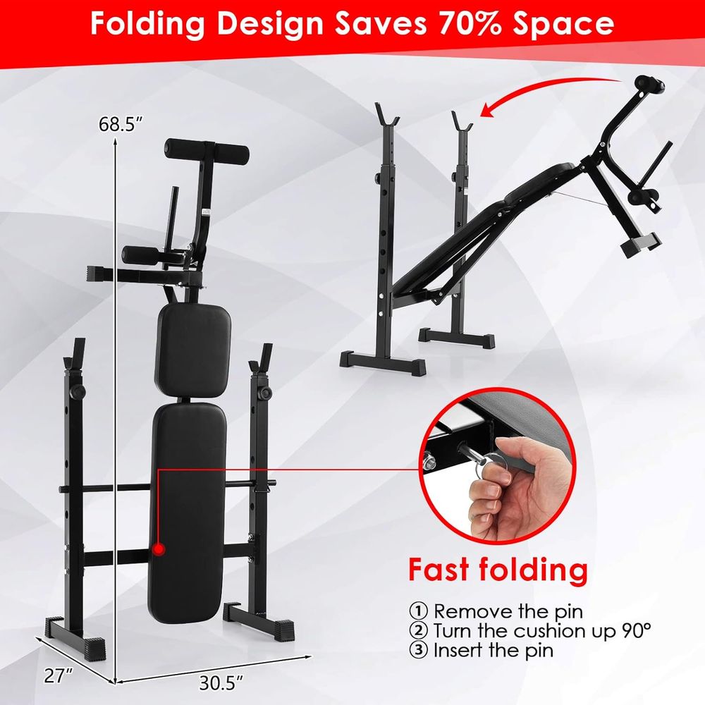 Versatile Home Gym Bench with  - Home Gym Set 리뷰 및 가격