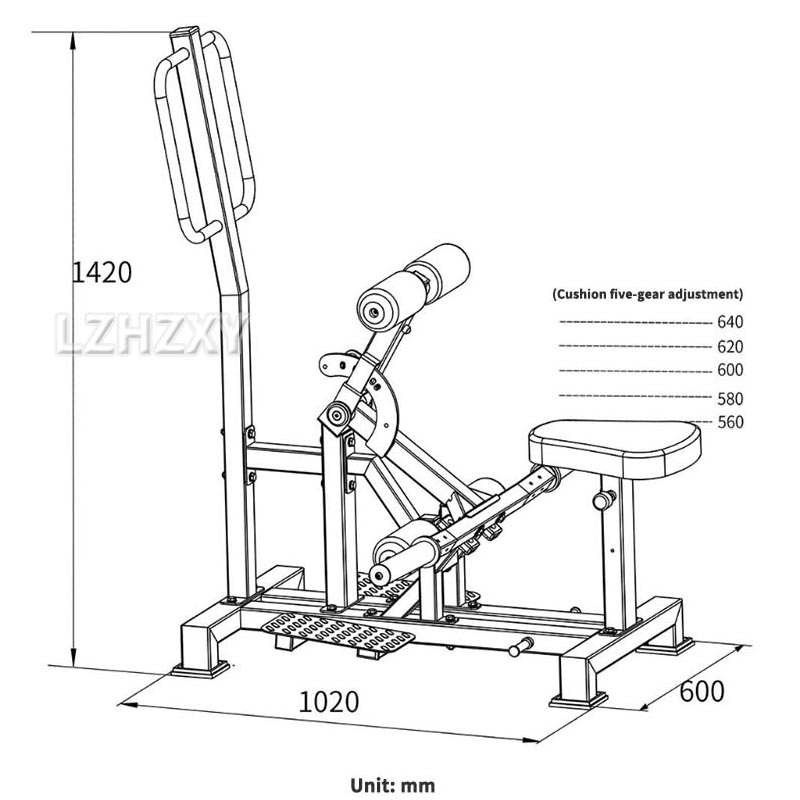 Hip trainer Squatting apparatu - Home Gym Gear 리뷰 및 가격