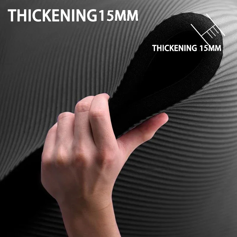 Non-slip Extra Thick 15mm Yoga - Home Gym Furniture 리뷰 및 가격