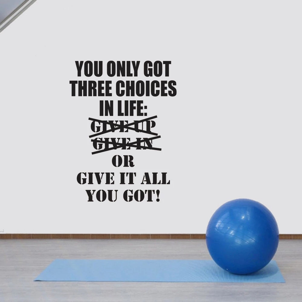 1 pc hot sale GYM culture Wall - Home Gym Furniture 리뷰 및 가격