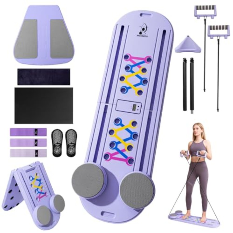 Foldable Pilates Reformer Boar - Home Gym Set 리뷰 및 가격