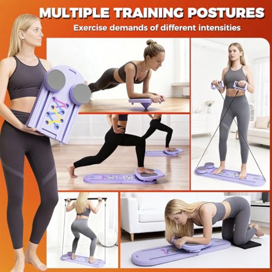 Foldable Pilates Reformer Boar - Home Gym Set 리뷰 및 가격