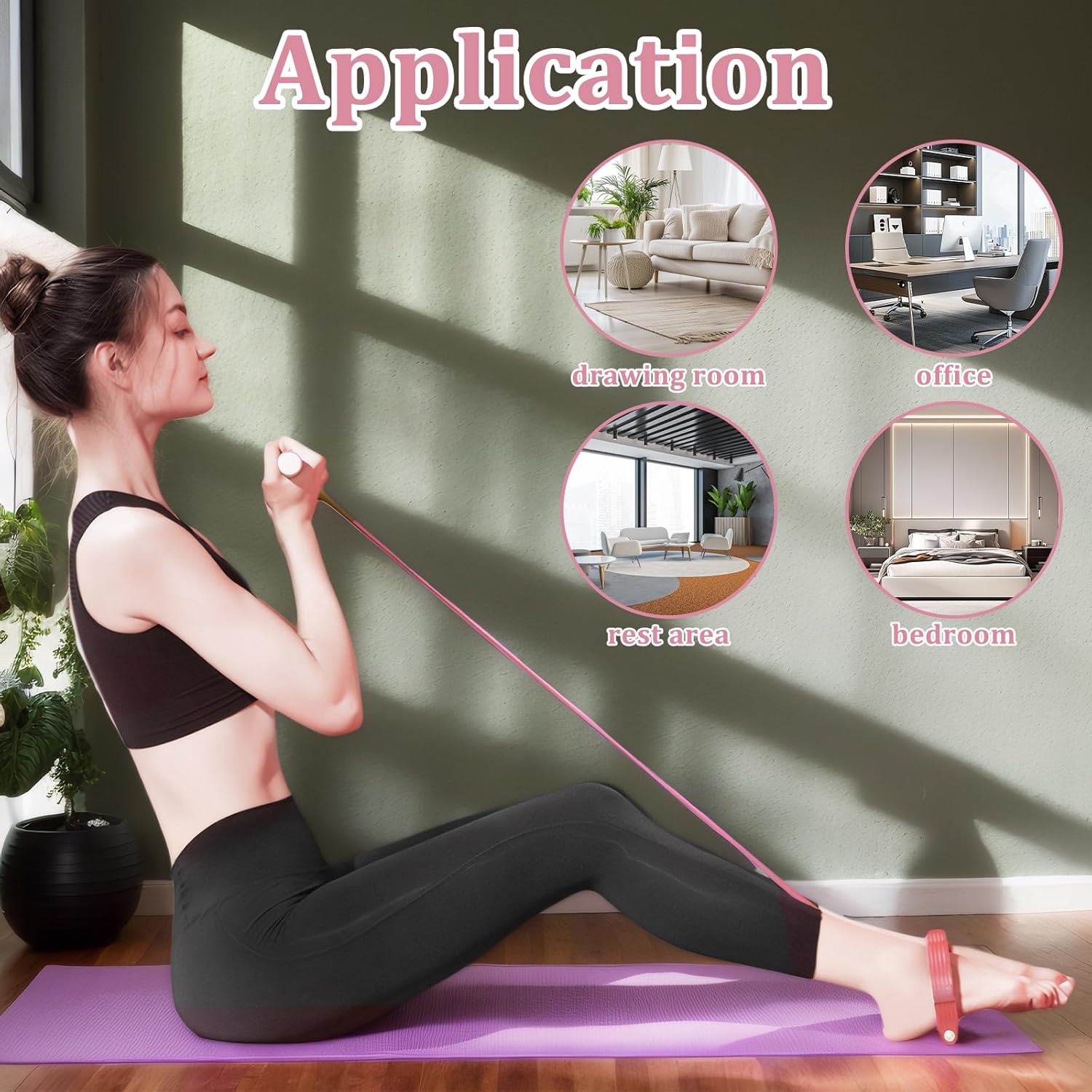 Portable Pilates Magic Circle  - Home Gym Gear 리뷰 및 가격
