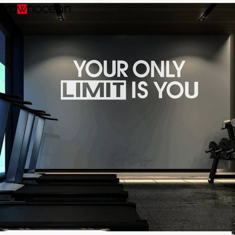 Your only limit is you - Wall  - Home Gym Furniture 리뷰 및 가격