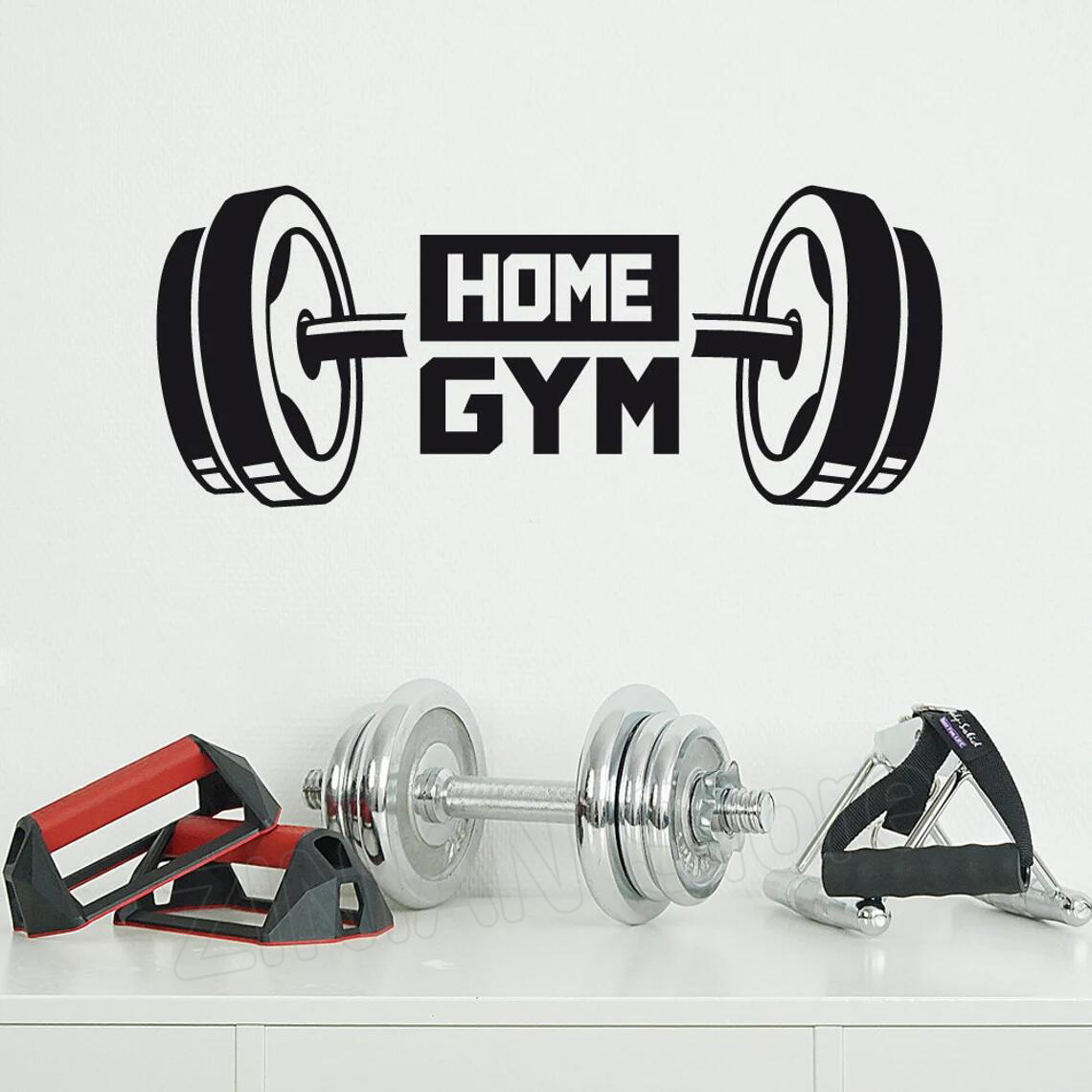 Fitness Home Gym Decor Wall St - Home Gym Furniture 리뷰 및 가격